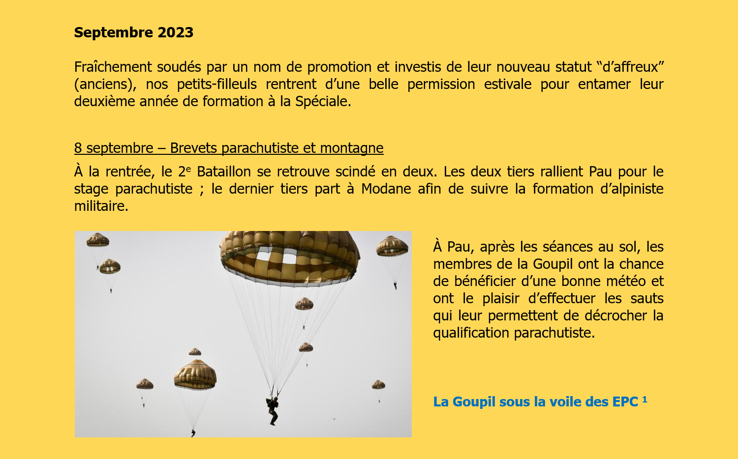 Promotions parentes 8 Goupil 15